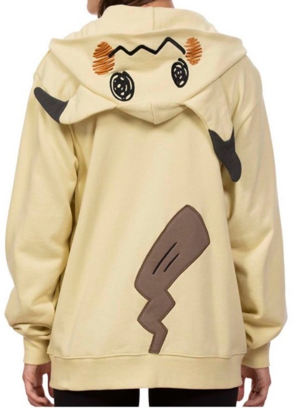 Pokémon Center Mimikyu Themed French Terry Zip-Up Hoodie LIMITED EDITION